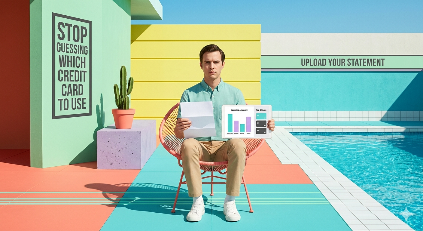 AI-powered credit card statement analyzer — upload your statement to find the best rewards cards for your spending